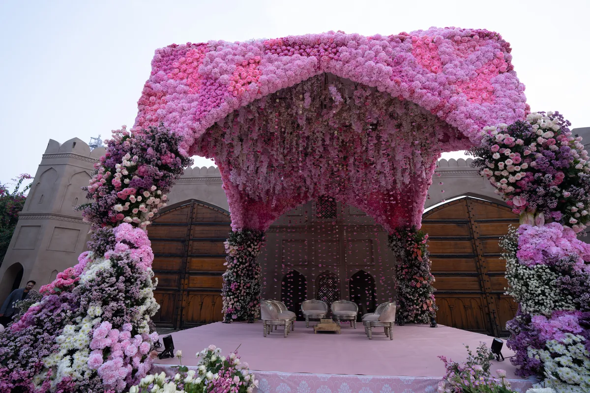 Professional wedding photography capturing precious moments by The Bull Events Varanasi